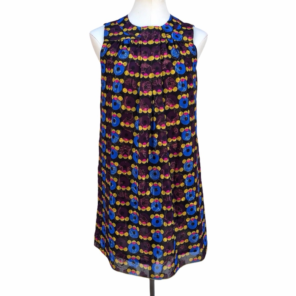 Anna Sui for Target Metallic Circles Shift Dress - Picture 2 of 10